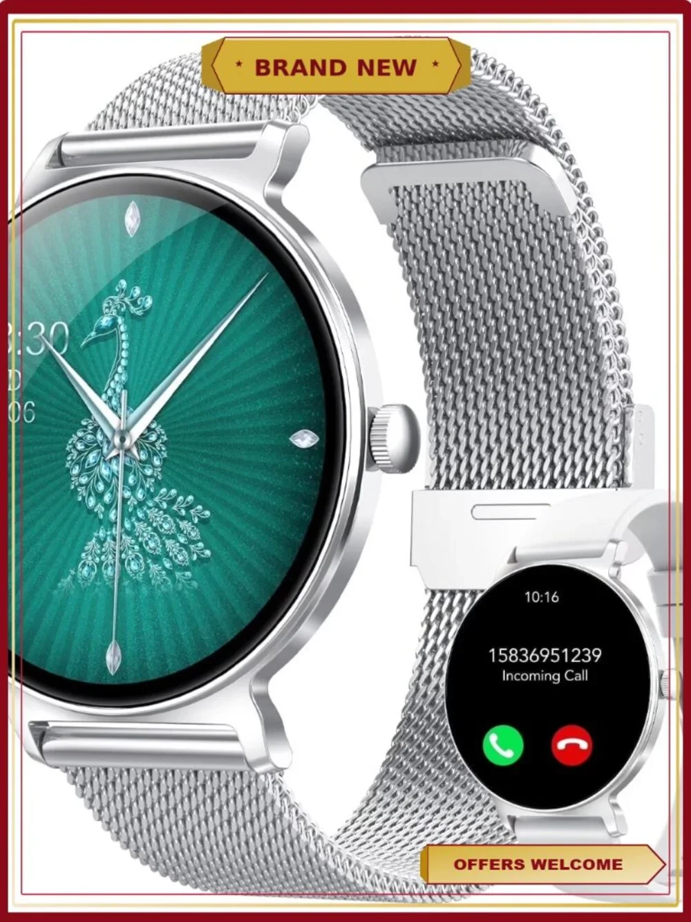 Smart Watch for Women 1.27